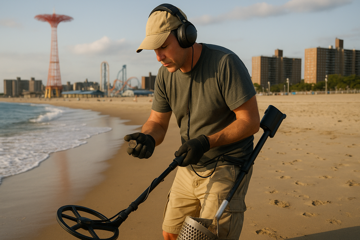 Moderne Schatzsucher: Der Aufstieg des Strand-Sondierens in New York
