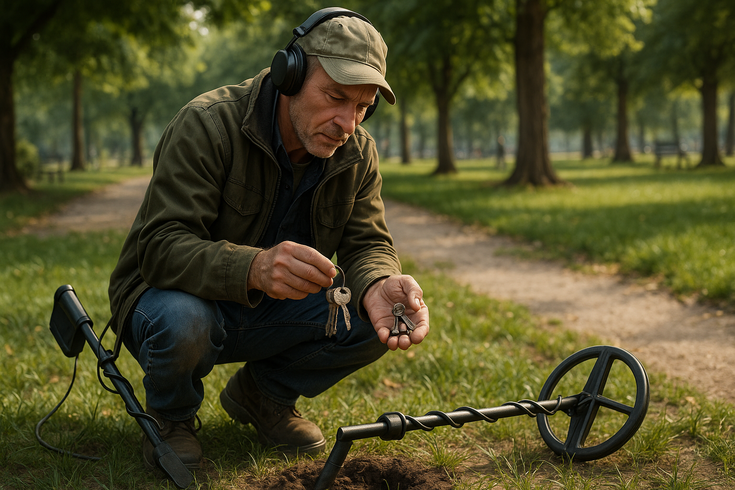Die verborgenen Schätze direkt vor der Haustür: Auf Entdeckungstour mit dem Metalldetektor