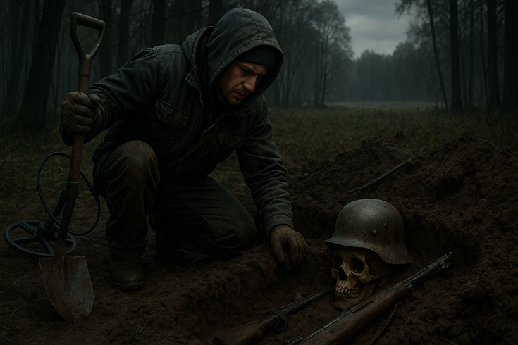 Unter der Erde: Die düstere Suche nach Profit in der Welt der Militaria